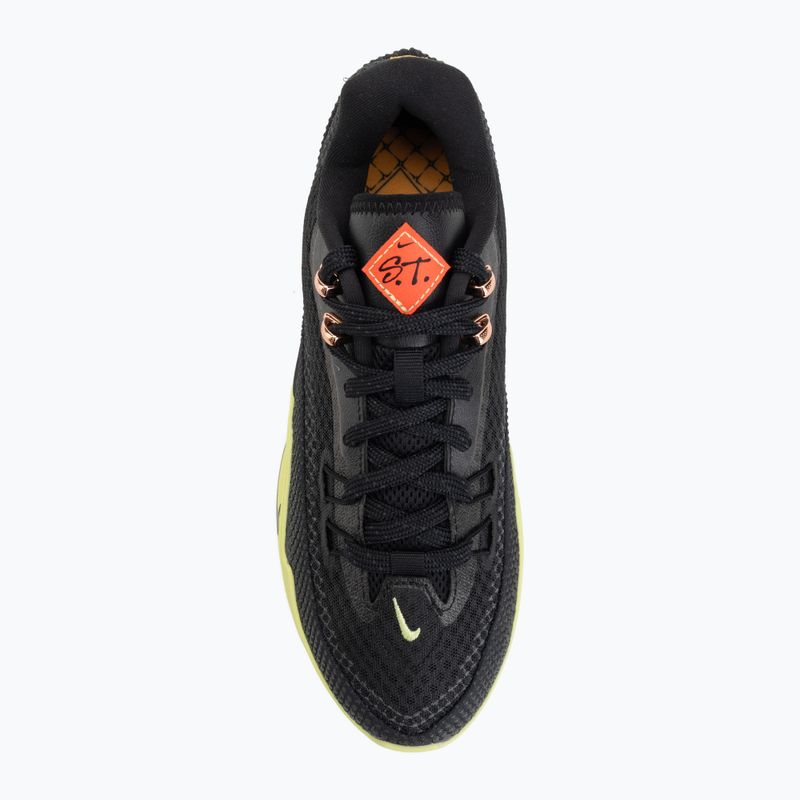Pánske basketbalové topánky Nike Street Flare black/light lemon twist/desert dust/black 5