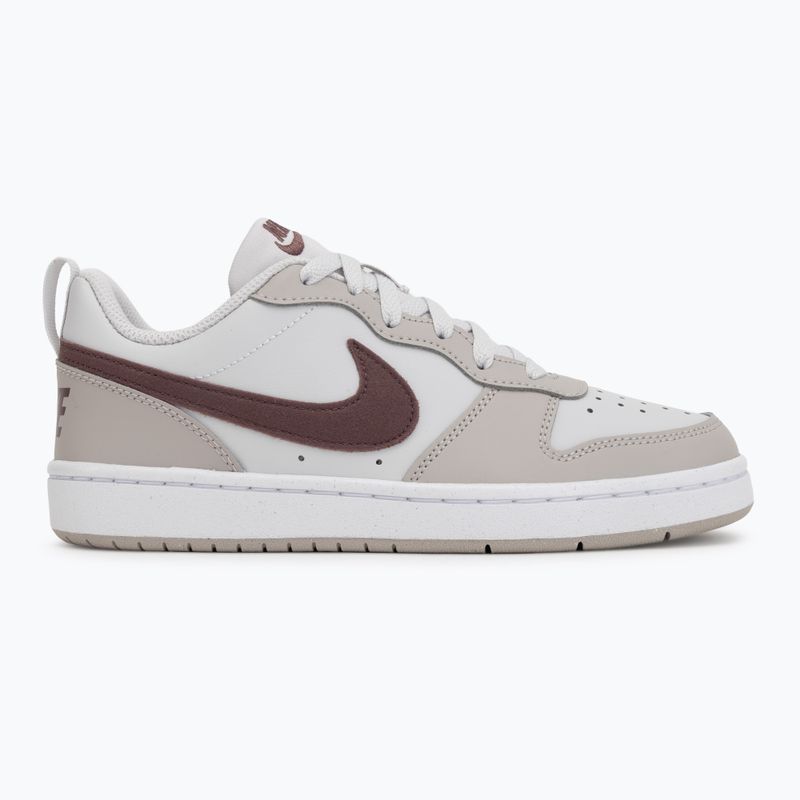 Detské topánky Nike Court Borough Low Essential+ vast grey/moon particle/white/tattoo 2