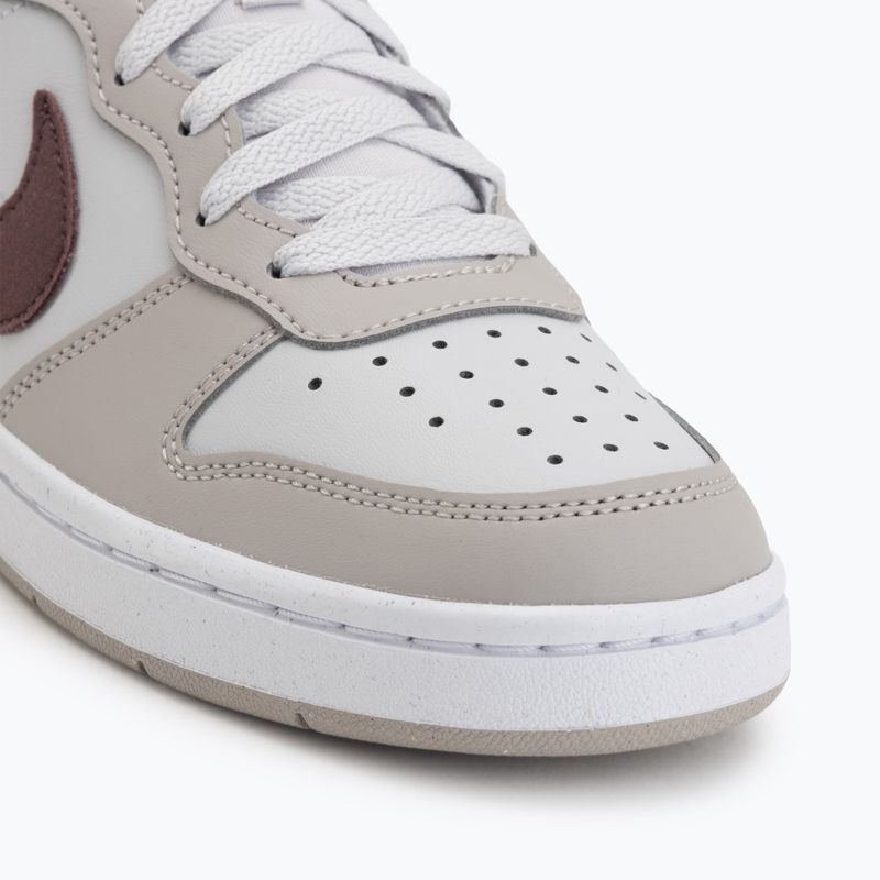 Detské topánky Nike Court Borough Low Essential+ vast grey/moon particle/white/tattoo 7