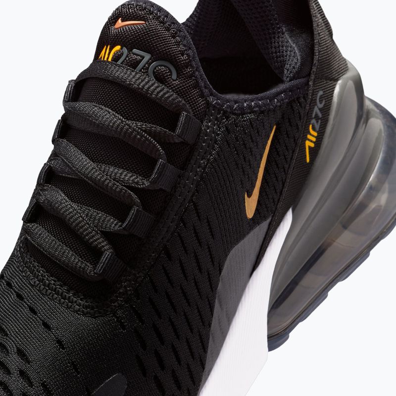 Detské tenisky Nike Air Max 270 black/laser orange/metallic copper 8