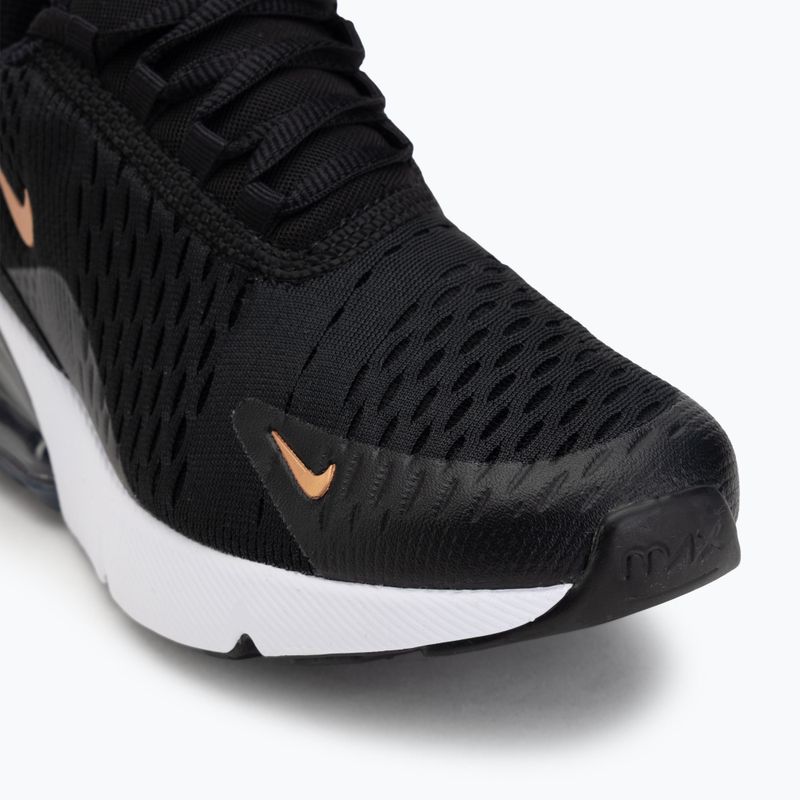 Detské tenisky Nike Air Max 270 black/laser orange/metallic copper 7