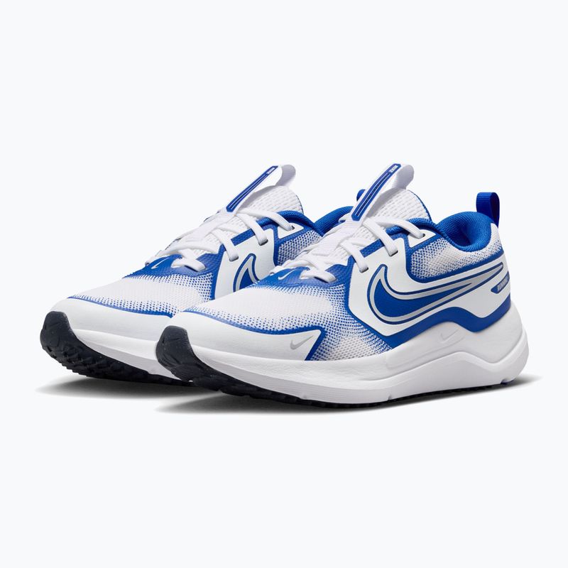 Detské topánky Nike Cosmic Runner white/game royal/midnight navy/vast grey 3