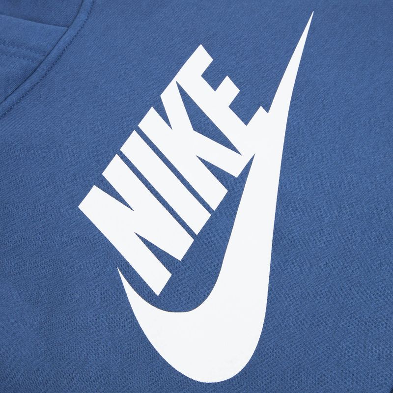 Detská mikina Nike Club Fleece Hoodie mystic navy/white 3