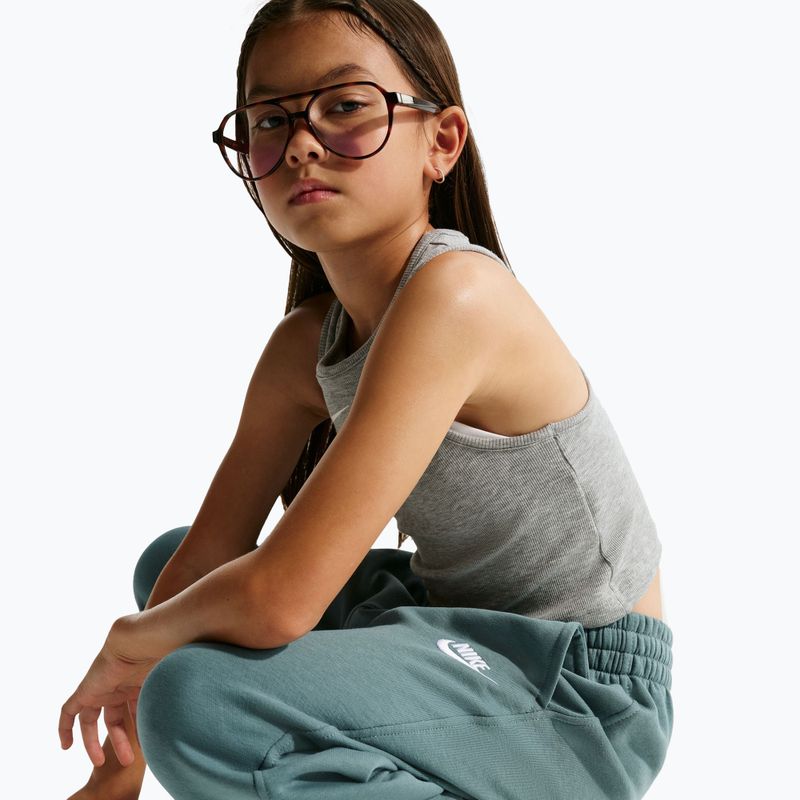 Detské nohavice Nike Sportswear Club Fleece mineral slate/mineral slate/white 6