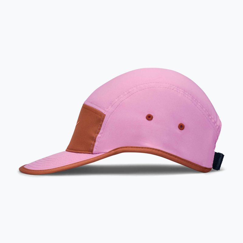 Šiltovka Nike Dri-Fit Fly light magenta/dusty peach/orange frost