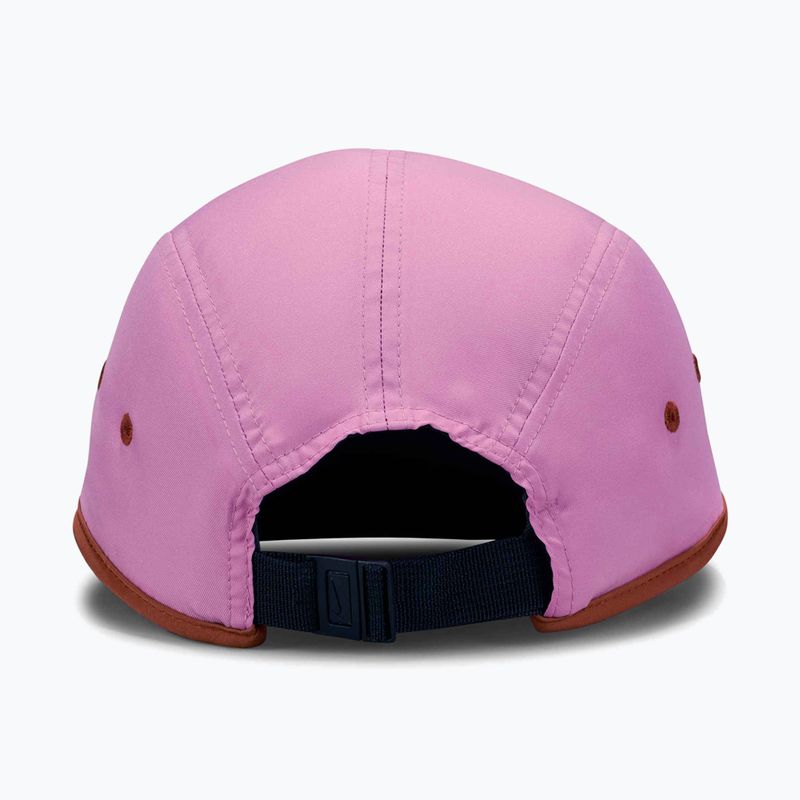 Šiltovka Nike Dri-Fit Fly light magenta/dusty peach/orange frost 2