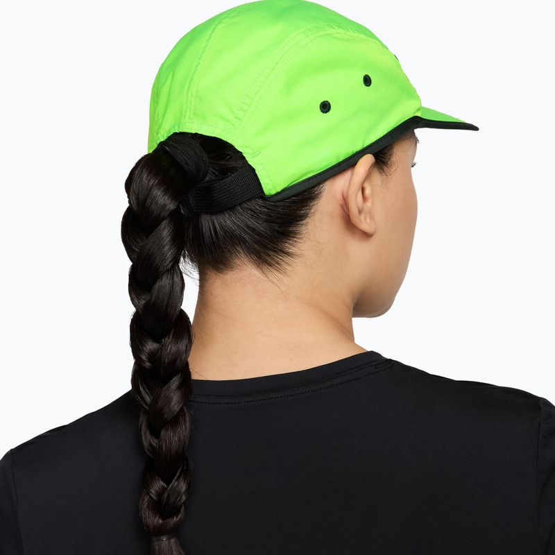 Šiltovka Nike Dri-Fit Fly electric green/black spruce/hot lava 2