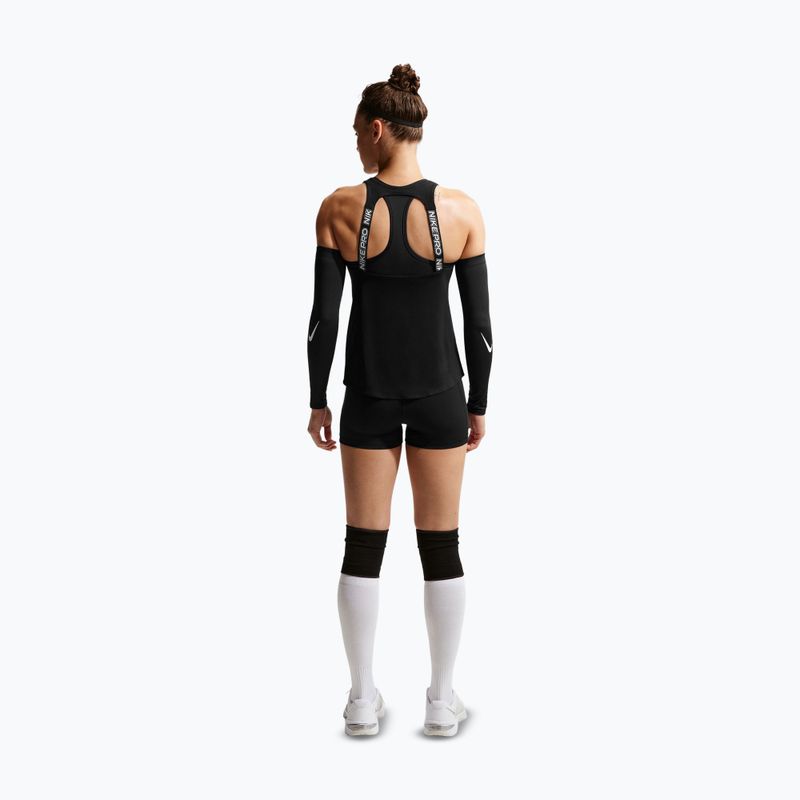 Dámske tréningové tričko Nike Pro Dri-Fit TT black/white/metallic silver 3