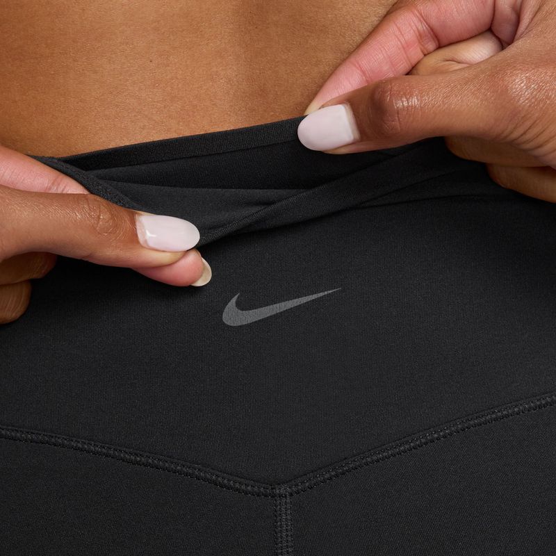 Dámske tréningové nohavice Nike Zenvy High-Waisted Flared black/pcg3c 6