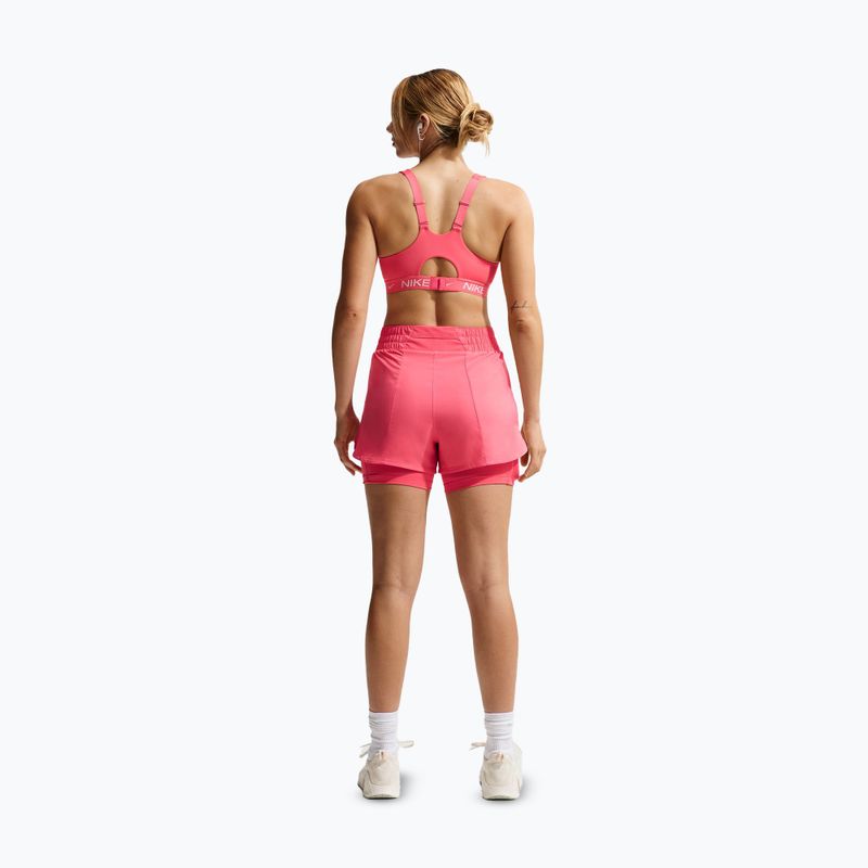 Dámske šortky Nike One Dri-Fit High-Waisted 3" 2In1 sea coral/white 3