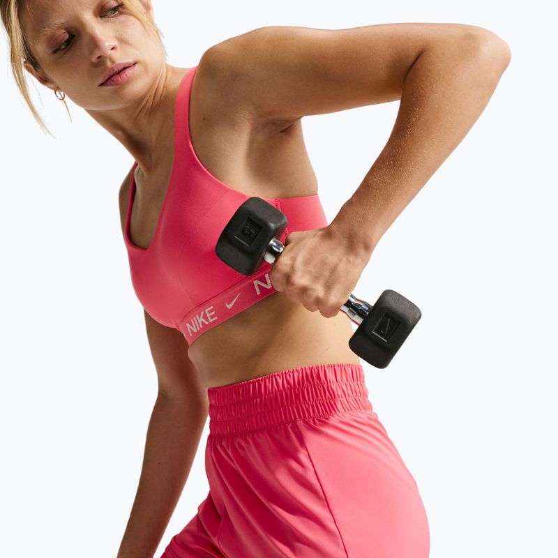 Dámske šortky Nike One Dri-Fit High-Waisted 3" 2In1 sea coral/white 5