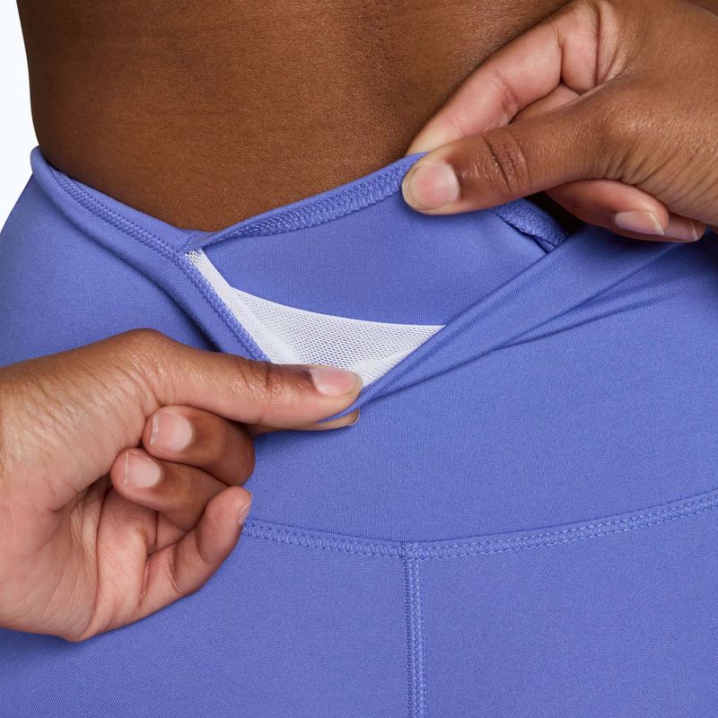 Dámske legíny Nike One Seamless Front High-Waisted sapphire/white 6