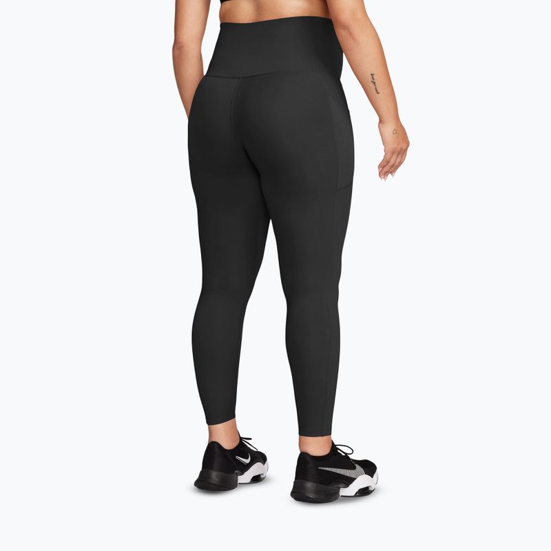 Dámske legíny Nike One Seamless Front High-Waisted sapphire/white 2