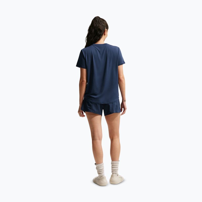 Dámske tréningové šortky Nike One midnight navy/white 3