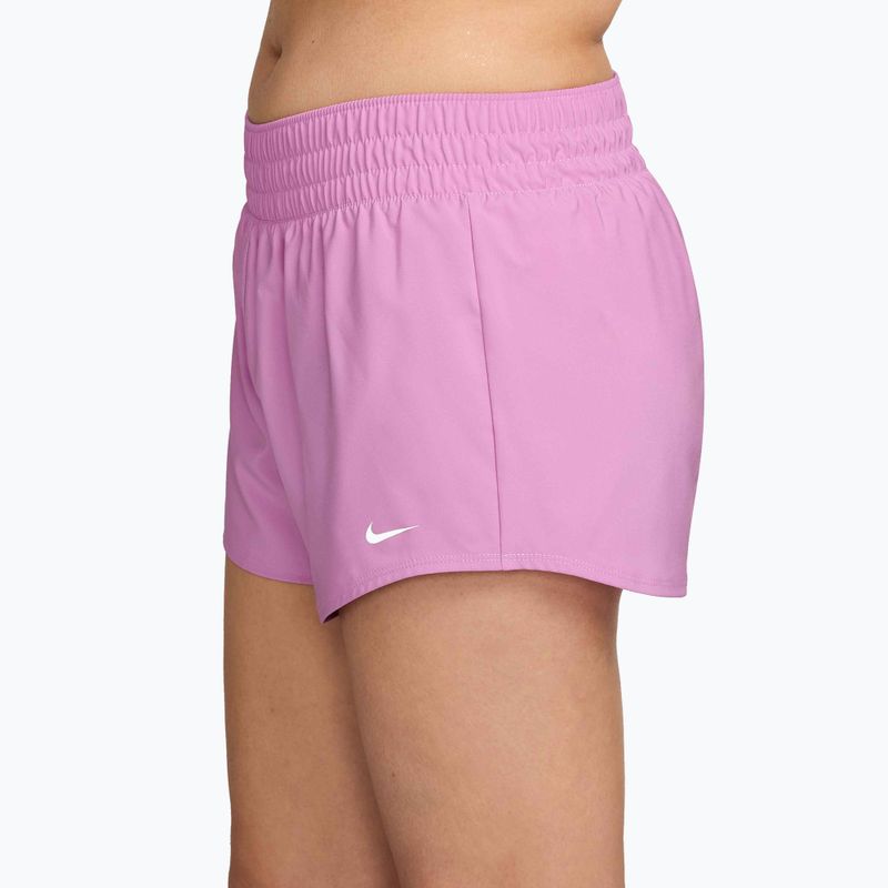 Dámske šortky Nike One Dri-Fit 3" light magenta/white 3