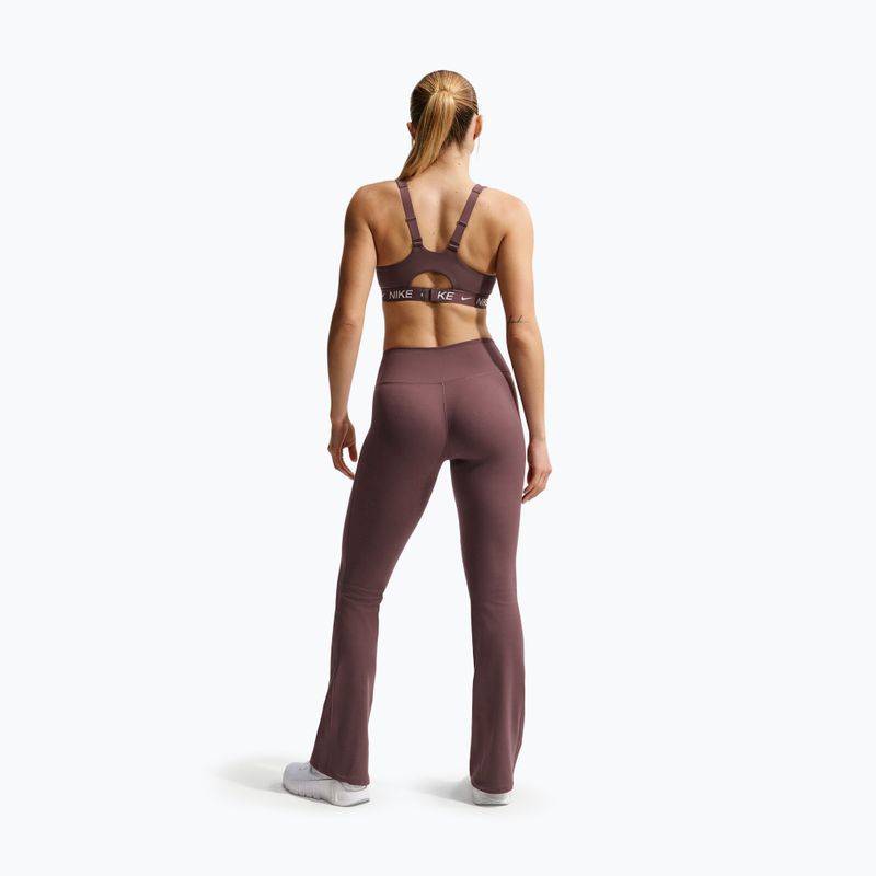 Dámske legíny Nike One High Waisted Flared tattoo/white 3