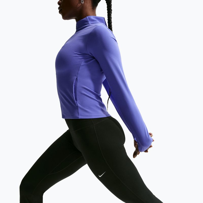 Dámske legíny Nike One High Waisted Flared black/white 4