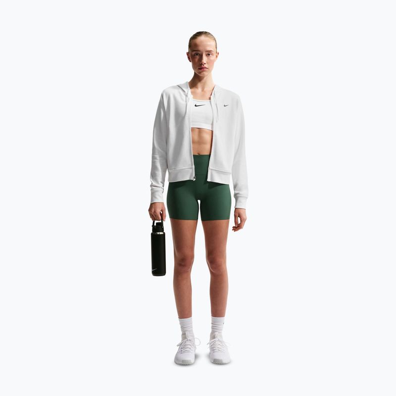 Dámske šortky Nike Zenvy High Waisted Biker 5" fir/white 2