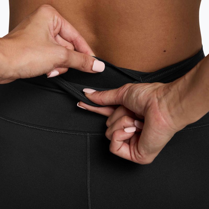 Dámske šortky Nike One High-Waisted Biker 8" black/white 4