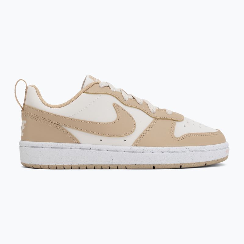 Detské topánky Nike Court Borough Low Next Bloom phantom/white/linen 2