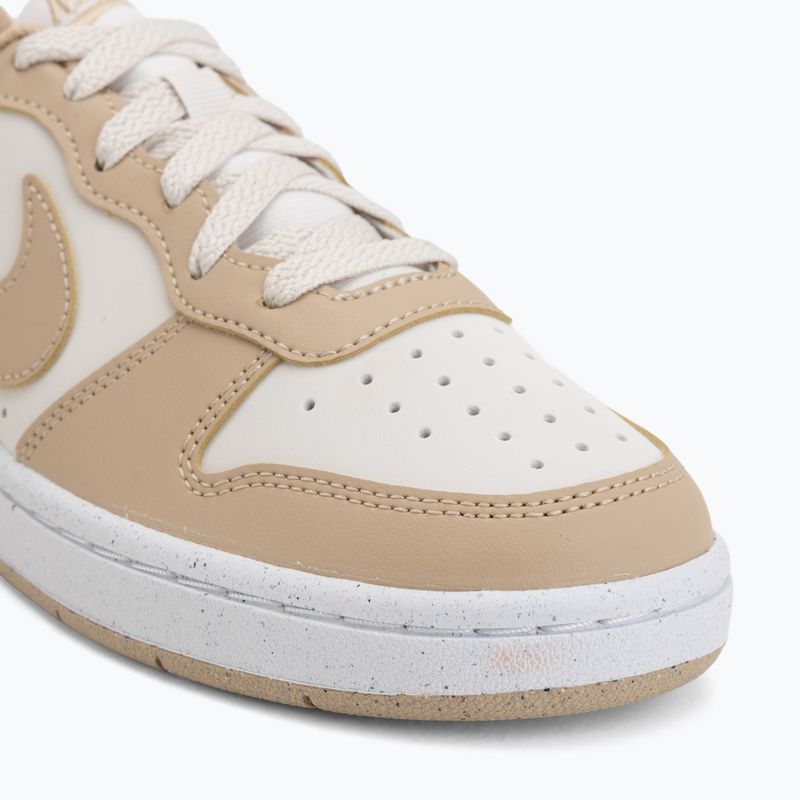 Detské topánky Nike Court Borough Low Next Bloom phantom/white/linen 7