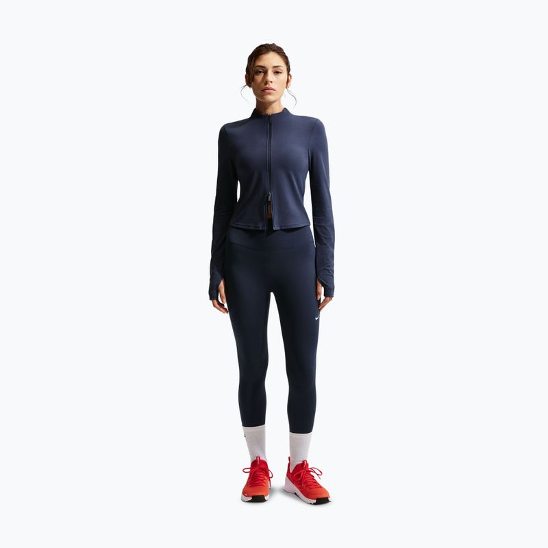 Dámske legíny Nike One midnight navy/white 2