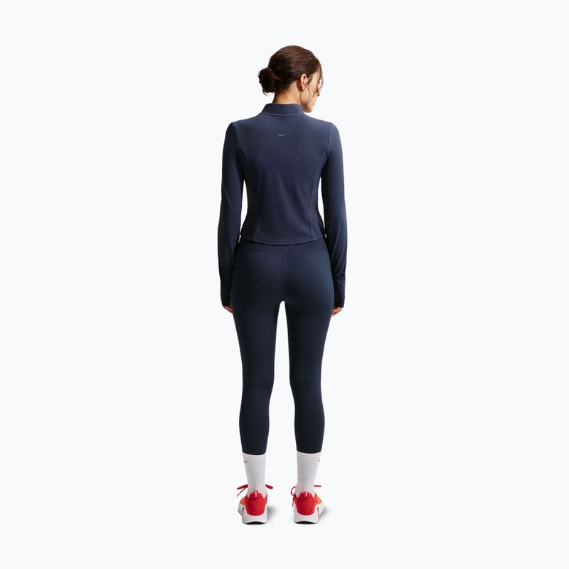 Dámske legíny Nike One midnight navy/white 3