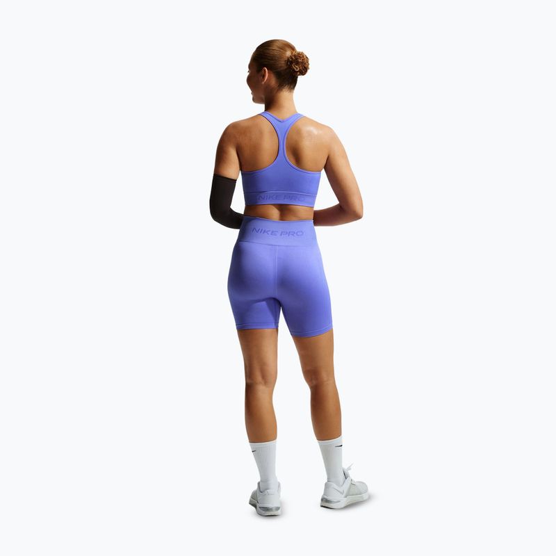 Dámske tričko Nike Pro Seamless Dri-Fit Cropped sapphire 3