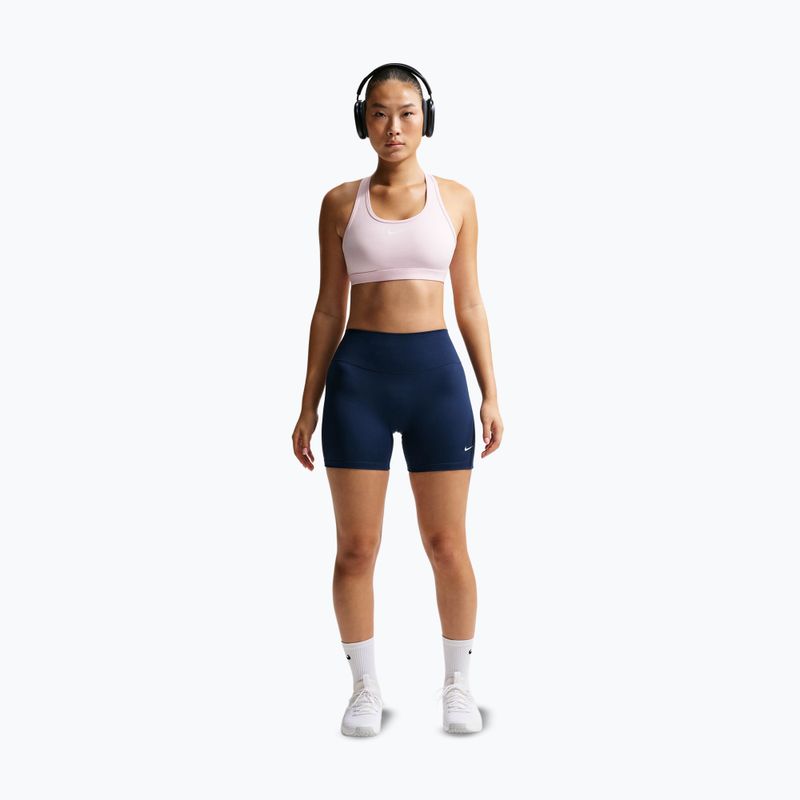 Dámske tréningové šortky Nike One midnight navy/white 8