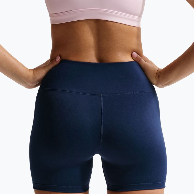 Dámske tréningové šortky Nike One midnight navy/white 4