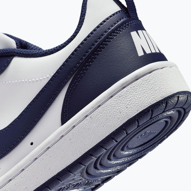 Topánky Nike Court Borough Low Next Bloom white/white/midnight navy 9