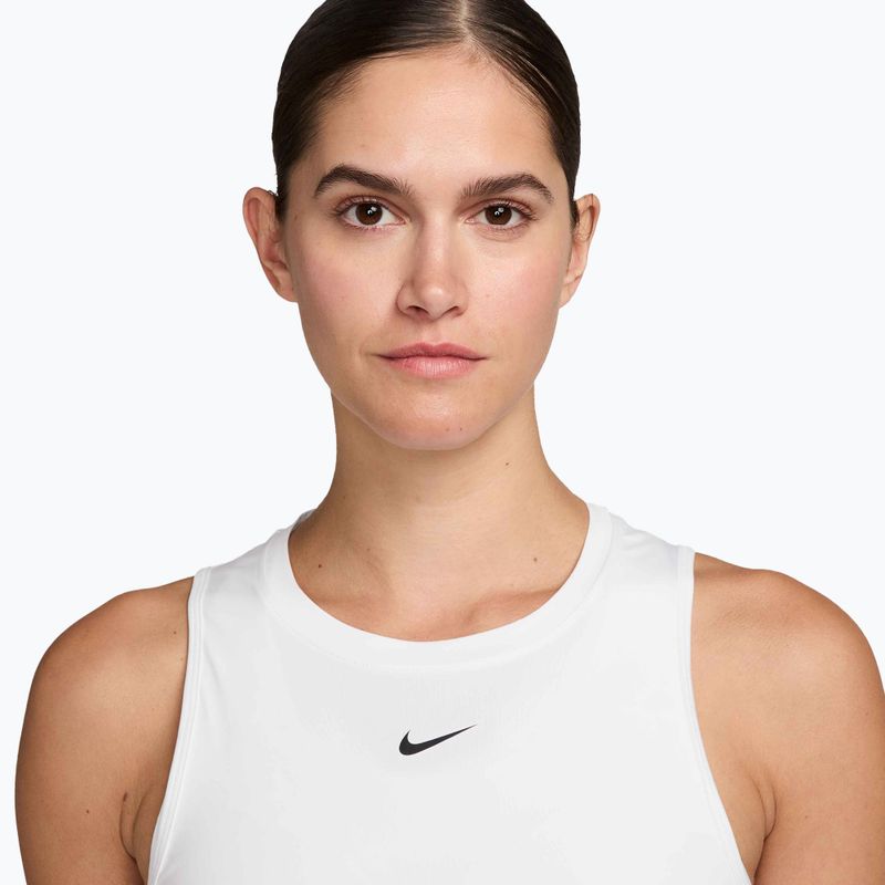 Dámske tréningové tričko Nike One Classic Dri-Fit white/black 3