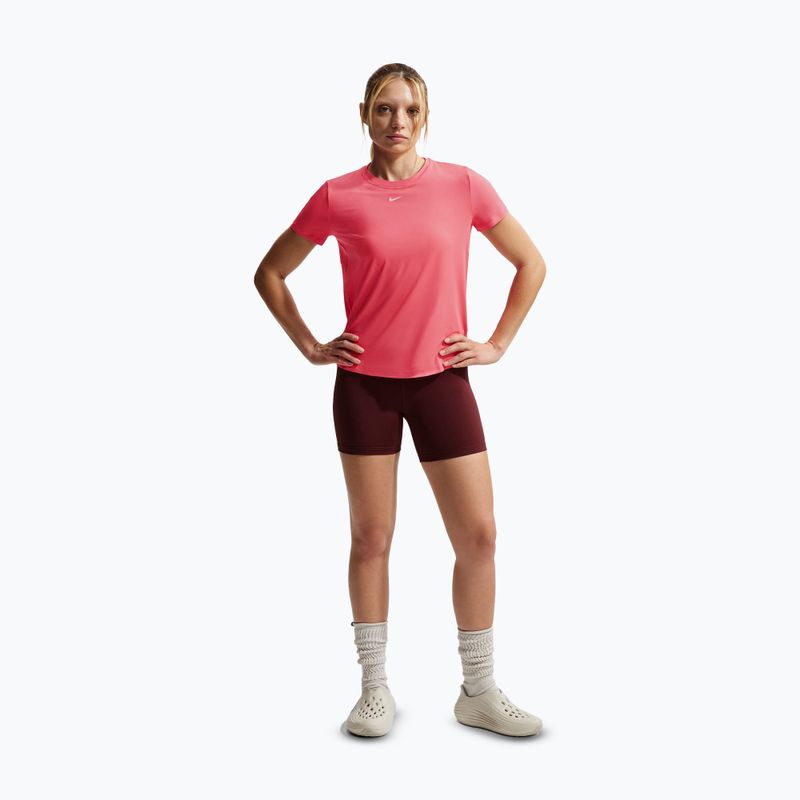 Dámske tričko Nike One Classic Dri-Fit sea coral/white 2