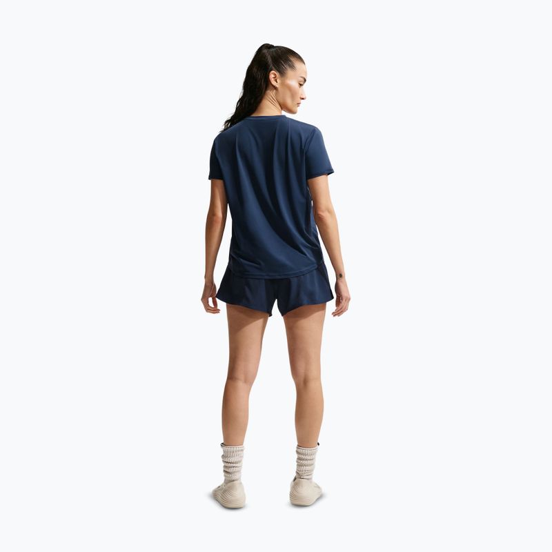 Dámske tréningové tričko Nike One Classic midnight navy/white 3