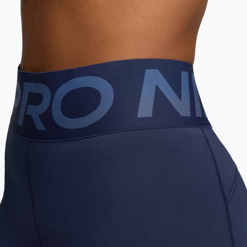 Dámske šortky Nike Pro Sculpt High Waisted 3" Biker midnight navy/white 4