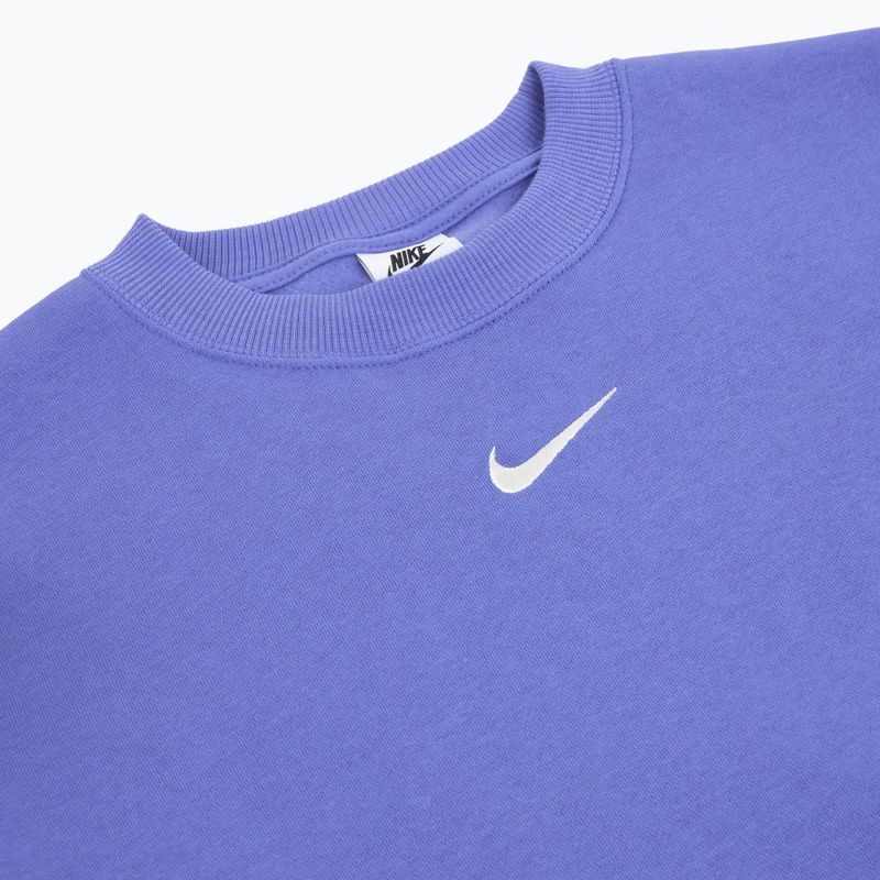 Dámska mikina Nike Sportswear Phoenix Fleece Crewneck light medium blue/sail 9