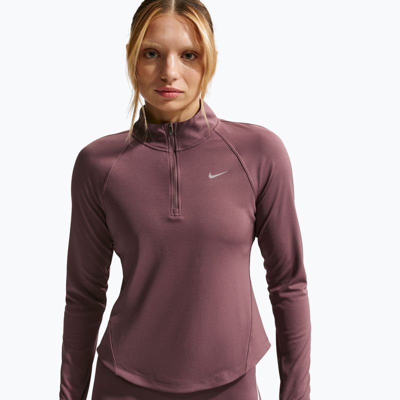 Dámska bežecká mikina Nike Tempo Swoosh Run Dri-Fit 1/4-Zip tattoo/white