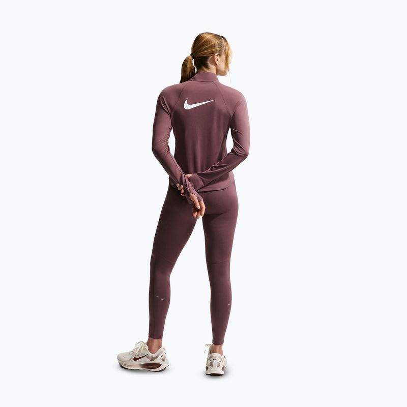 Dámska bežecká mikina Nike Tempo Swoosh Run Dri-Fit 1/4-Zip tattoo/white 3