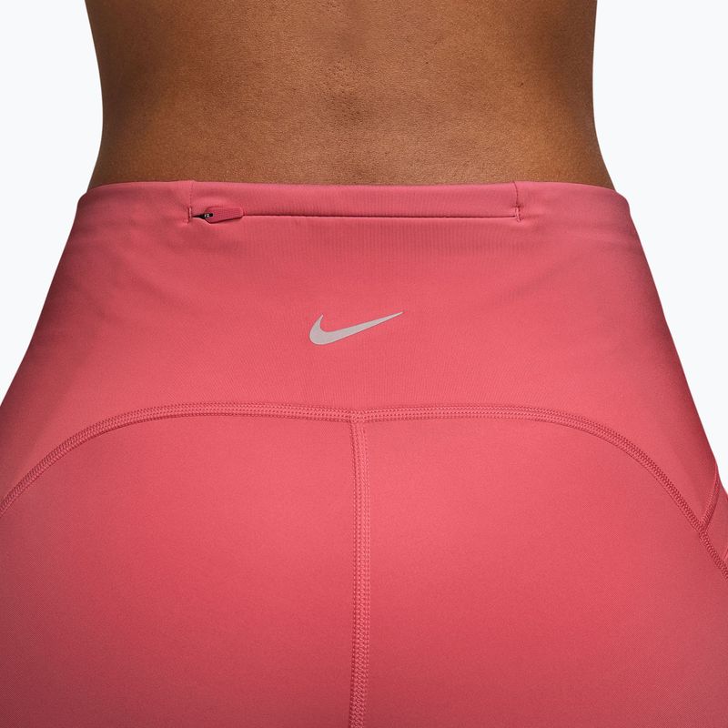 Dámske bežecké šortky Nike Swift High-Waisted 4" sea coral 4