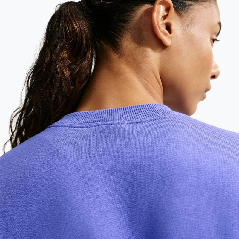 Dámska mikina Nike Sportswear Phoenix Fleece Crewneck light medium blue/sail 6