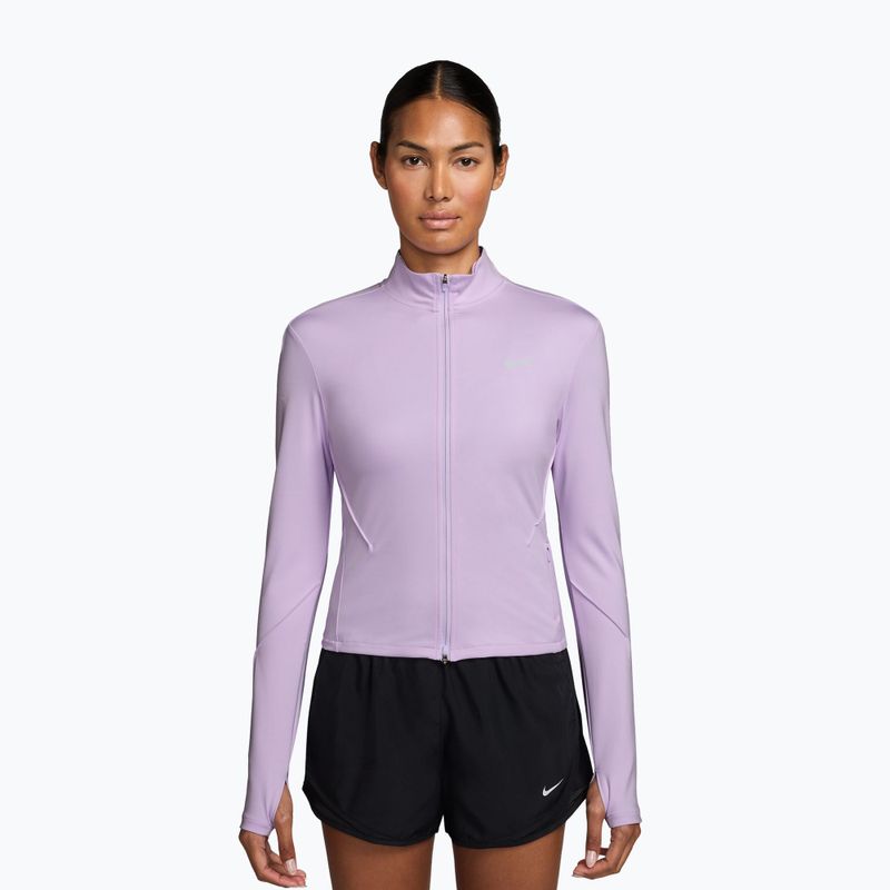 Dámska bežecká mikina Nike Swift Dri-Fit Full Zip Mid-Layer violet mist