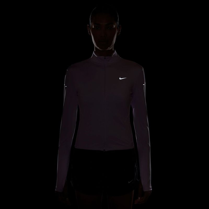 Dámska bežecká mikina Nike Swift Dri-Fit Full Zip Mid-Layer violet mist 4