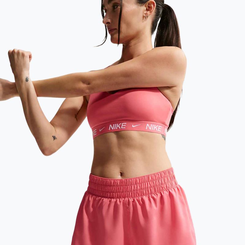 Dámske bežecké šortky Nike One Dri-FIT 2IN1 sea coral/white 6