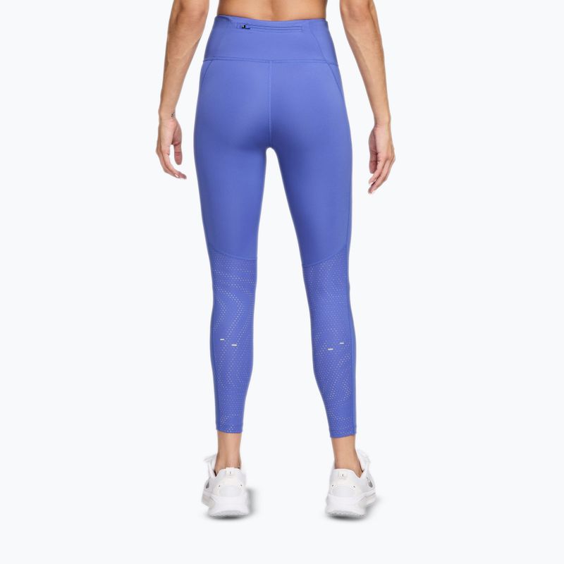 Dámske bežecké legíny Nike Tempo Flash High-Waisted 7/8 sapphire/white 2