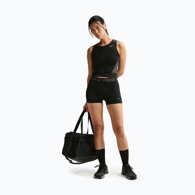 Dámske tréningové tričko Nike Pro Dri-Fit black/anthracite/white 2