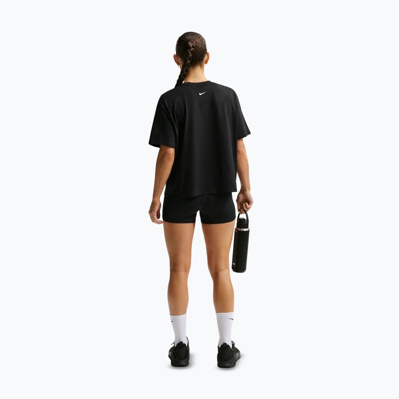 Dámske šortky Nike Pro Mid-Rise Biker 3" black/university gold/white 3