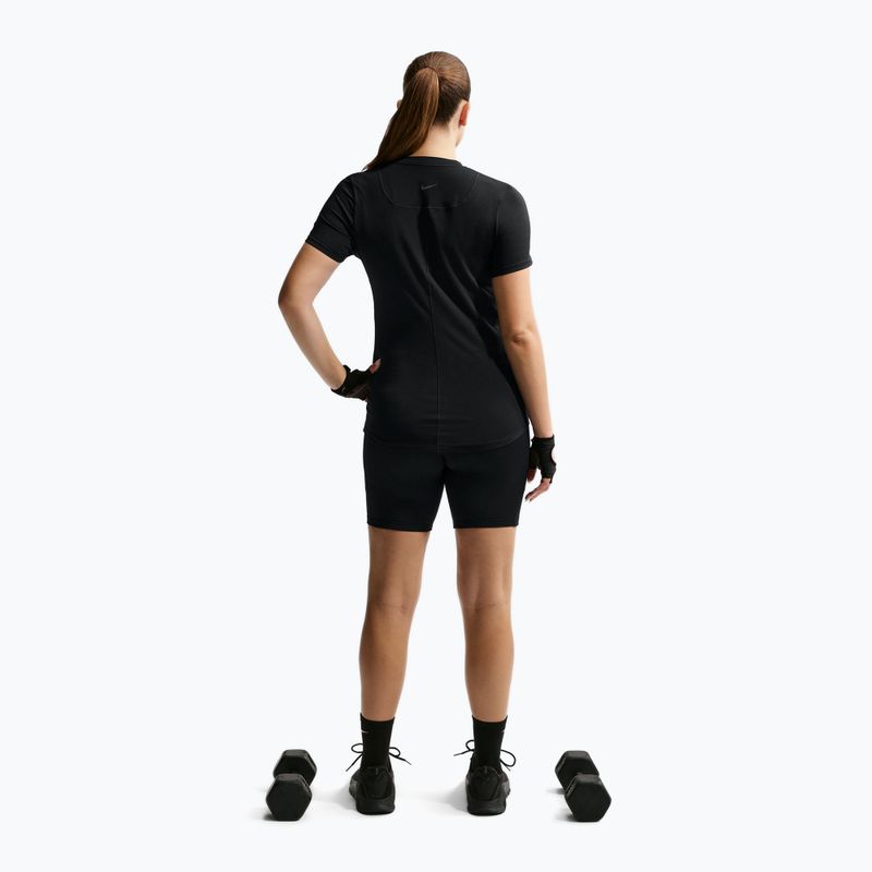 Dámske šortky Nike One Maternity High-Waisted 8" black/white 3