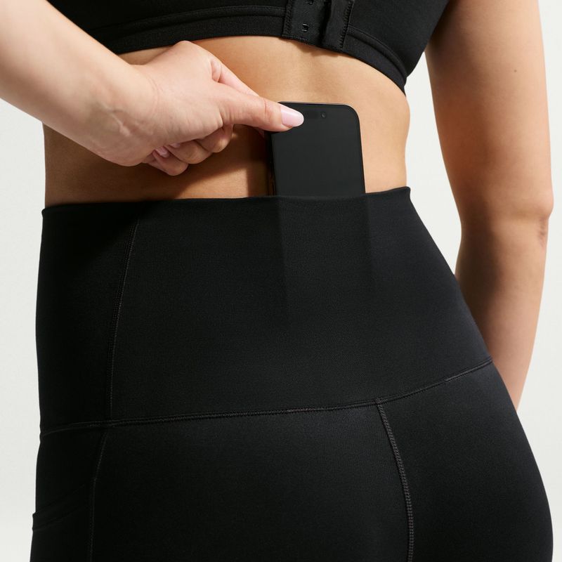 Dámske šortky Nike One Maternity High-Waisted 8" black/white 7