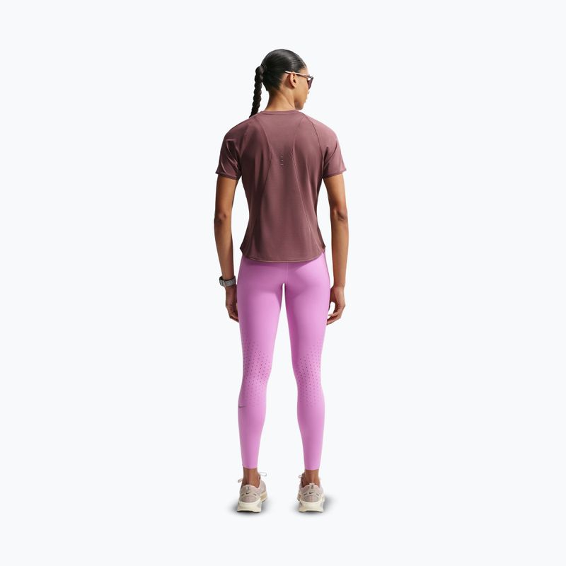 Dámske bežecké legíny Nike Swift 7/8 light magenta 3