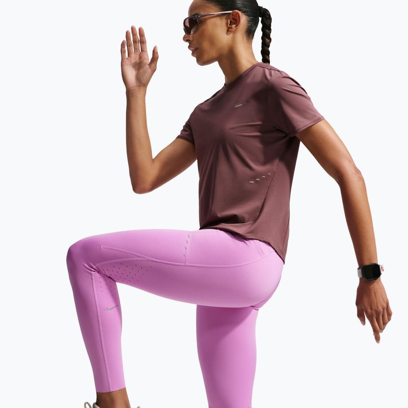 Dámske bežecké legíny Nike Swift 7/8 light magenta 4